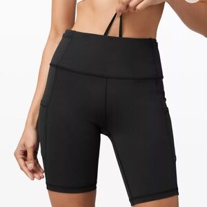 lululemon fast and free biker shorts